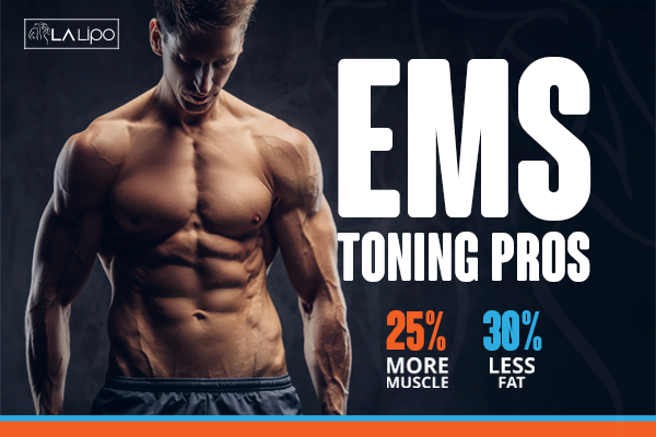 Image of man with sculpted stomach showing the fat loss and muscle gain of LA-EMS Body Sculpting Treatment Greater London (Hounslow)